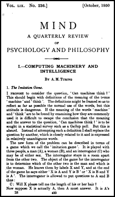 1 图灵文《机器能否思考》发表于期刊《Mind》第59期，236号，1950..webp