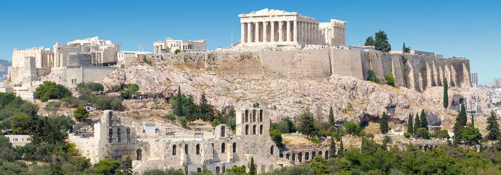 2 始建于公元前580年的雅典卫城