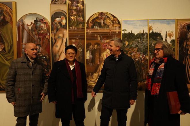 全球化时代的中国艺术答卷“全球性绘画：中国新一代艺术家”在意展出