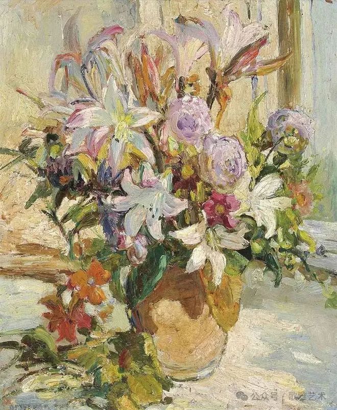 20世纪英国女画家 | 多萝西娅·夏普写意风格作品