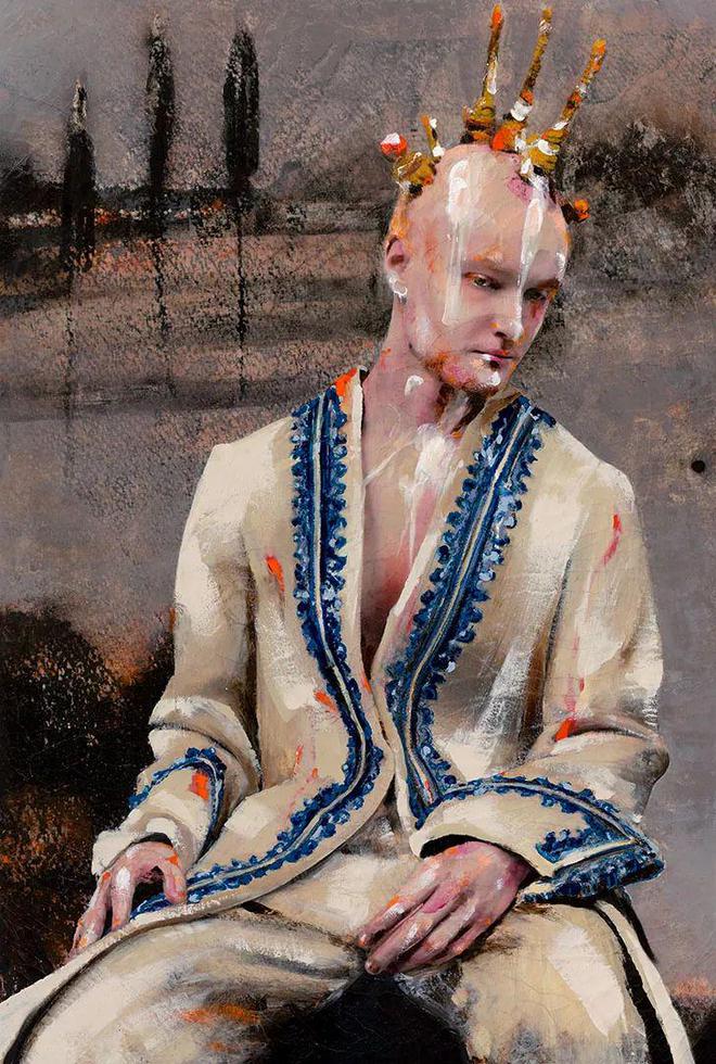 西班牙当代艺术家卡贝鲁特，赋予画中人物戏剧化的张力！