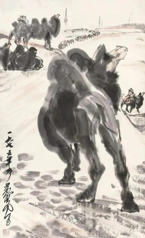 黄胄：一生最爱骆驼，却没画好一匹