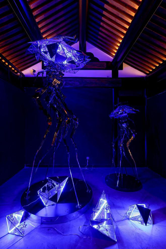 造科幻之物于园林 “天工开悟——夏航雕塑展”于南池子美术馆呈现
