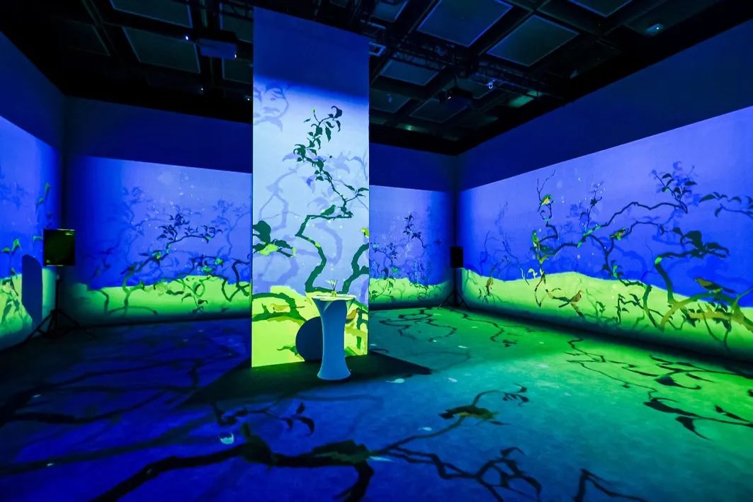 《数境等观——靳军传统艺术与科技研究展》展览作品