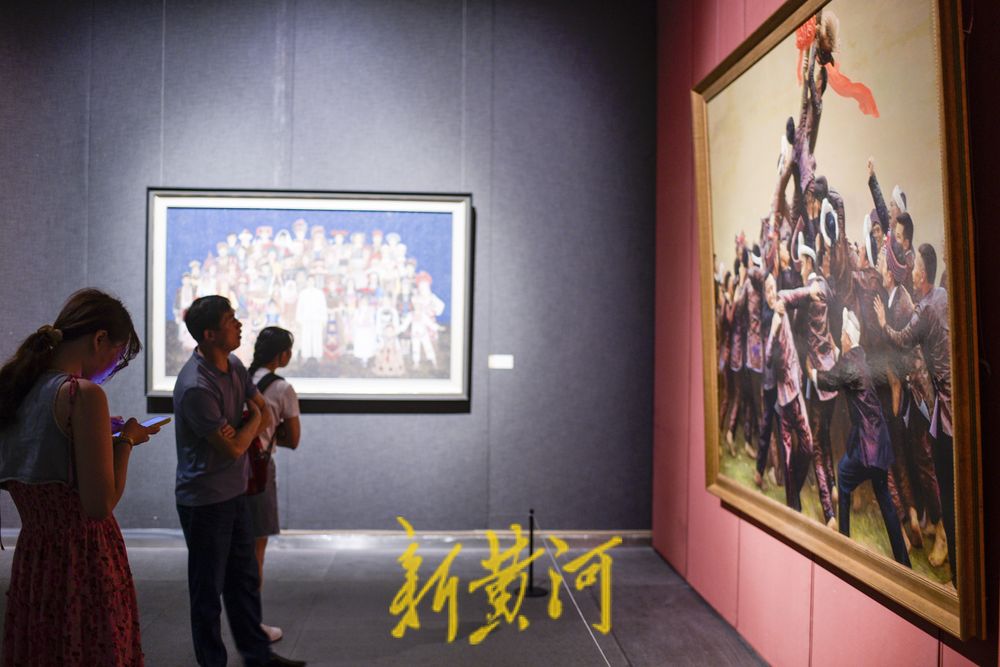 百余件艺术作品共绘新时代，国家艺术基金优秀美术作品展花开泉城