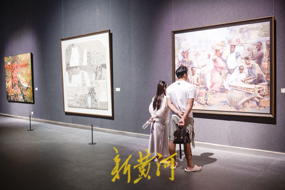 百余件艺术作品共绘新时代，国家艺术基金优秀美术作品展花开泉城