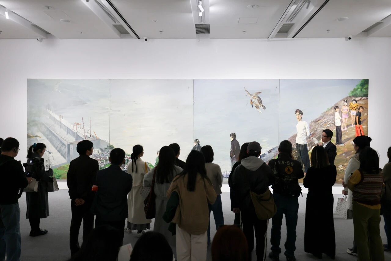 刘小东40多年画画路的“河东”与“河西”